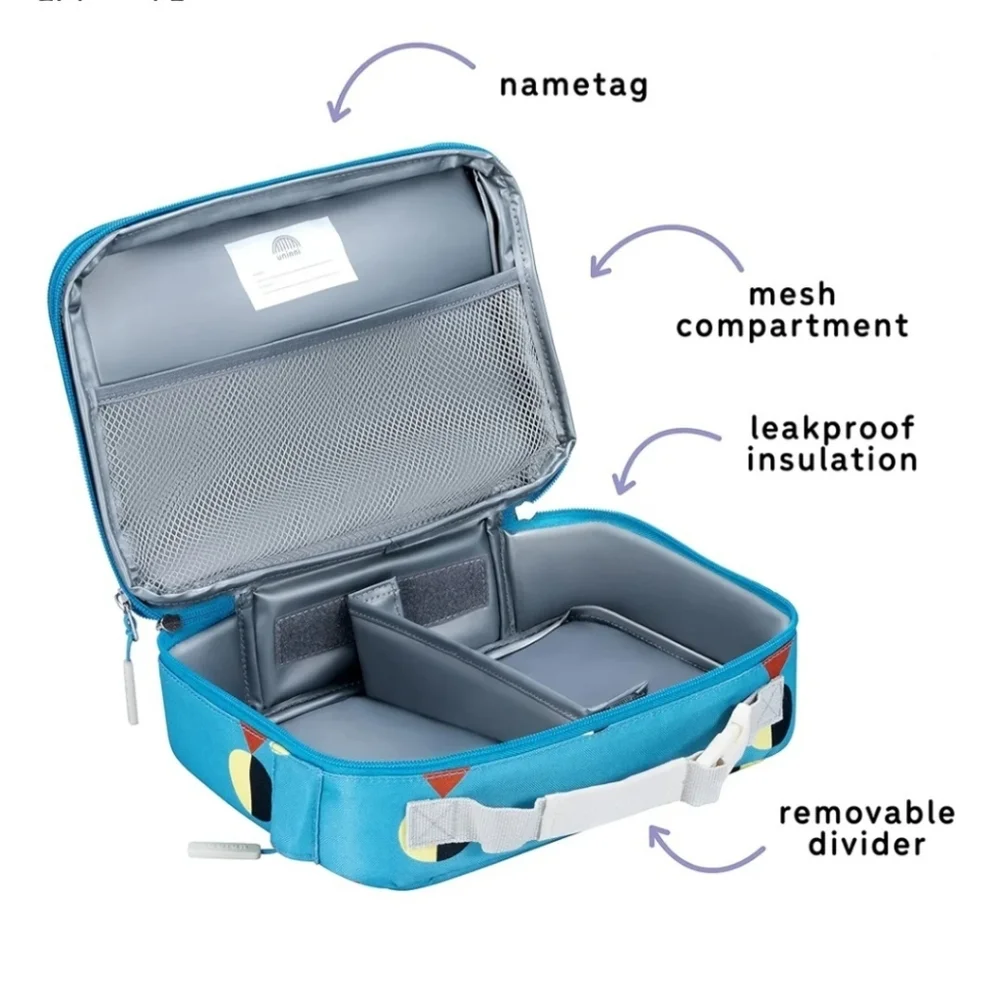 Uninni Golf Insulated Lunch box BPA-Free Food-Grade Kid Lunch Bag